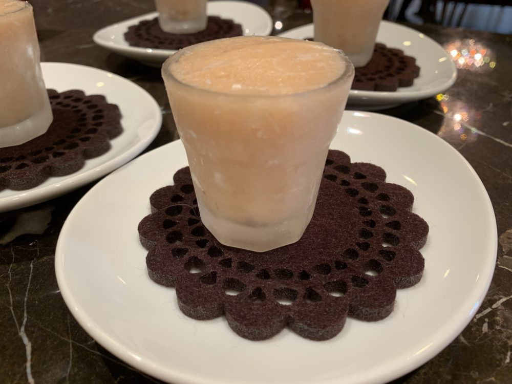 画像：洋梨のソルベ